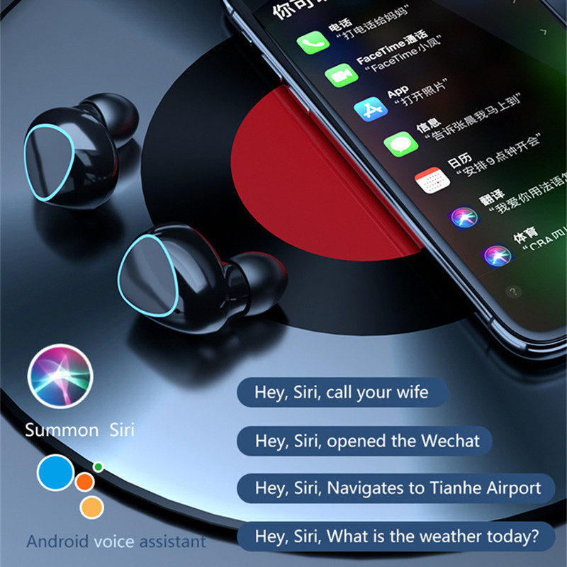 M10 TWS Bežične slušalice Slušalice Bluetooth Stereo Touch Control Smanjenje buke Vodootporne slušalice Slušalice s mikrofonom