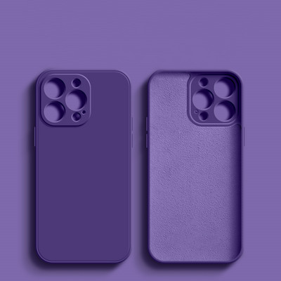 Husă de telefon din silicon lichid pătrat original de lux pentru iPhone 14 13 12 11 Pro Max 12 Mini X XR XS Max 6S 7 8 Plus Husă moale subțire