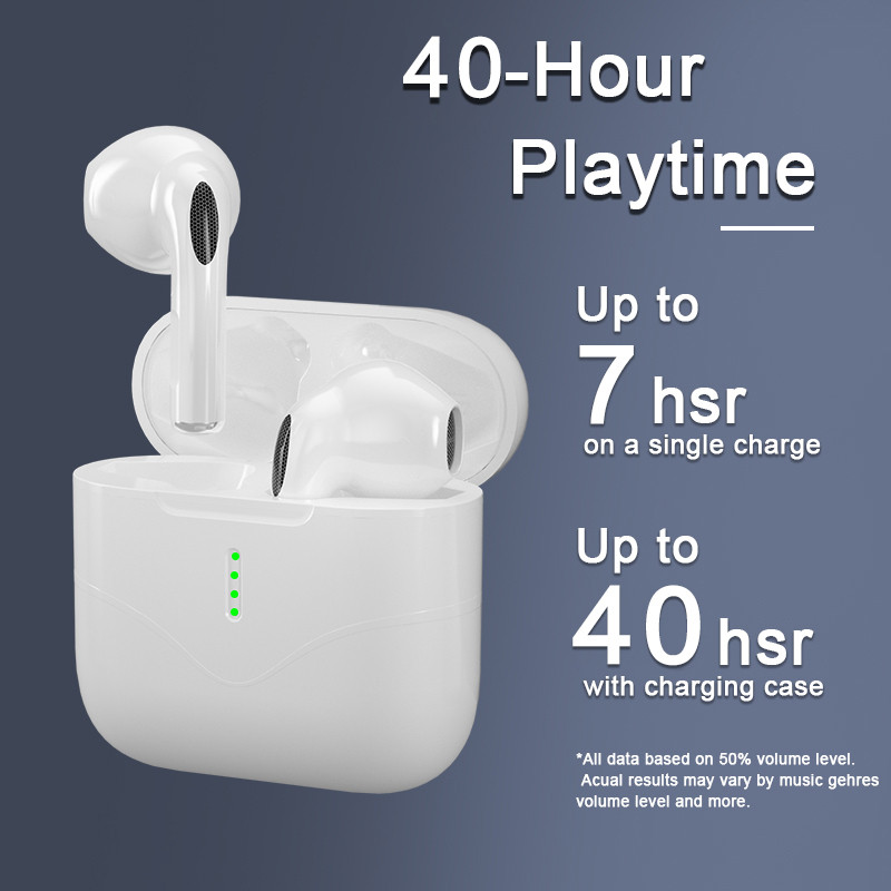 Στερεοφωνικά ακουστικά N28 Ακουστικά Bluetooth V5.1 Ασύρματα αθλητικά ακουστικά Έλεγχος αφής Μουσική HiFi με τηλέφωνο Xiaomi συμβατό με μικρόφωνο