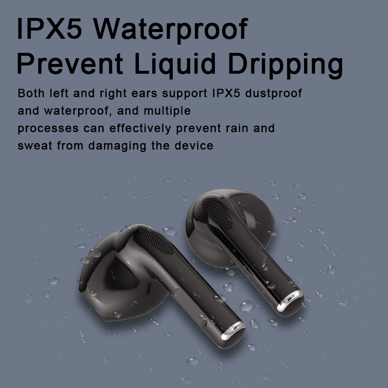 Στερεοφωνικά ακουστικά N28 Ακουστικά Bluetooth V5.1 Ασύρματα αθλητικά ακουστικά Έλεγχος αφής Μουσική HiFi με τηλέφωνο Xiaomi συμβατό με μικρόφωνο