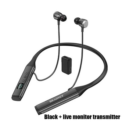 TWS 100h Bluetooth juhtmevabad kõrvaklapid HiFi peakomplekt Spordimüra vähendamise kõrvaklapid mikrofoniga monitoriga kõrvaklapid otseülekandeks