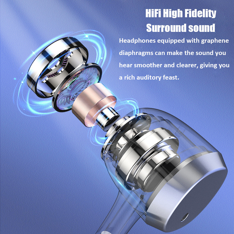 TWS 100h Bluetooth juhtmevabad kõrvaklapid HiFi peakomplekt Spordimüra vähendamise kõrvaklapid mikrofoniga monitoriga kõrvaklapid otseülekandeks