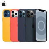 Originalna Apple Magsafe Liquid Silicone Magnetic Case za iPhone 12 Pro Max 12 Mini Case Wireless Charging Drop Protect Cover