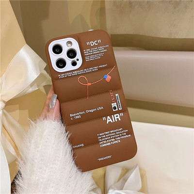 Husă nouă de lux pentru iPhone 14 Pro Max 13 Pro Max 12 11 X XS XR mini 7 8 plus Jachetă de puf Pânză AIR pantofi adidași Husă șireturi
