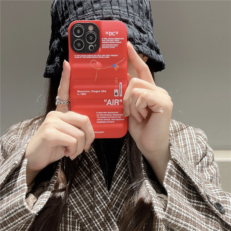 Husă nouă de lux pentru iPhone 14 Pro Max 13 Pro Max 12 11 X XS XR mini 7 8 plus Jachetă de puf Pânză AIR pantofi adidași Husă șireturi