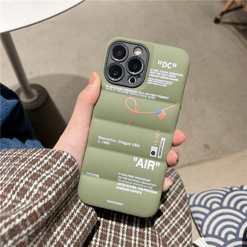 Husă nouă de lux pentru iPhone 14 Pro Max 13 Pro Max 12 11 X XS XR mini 7 8 plus Jachetă de puf Pânză AIR pantofi adidași Husă șireturi