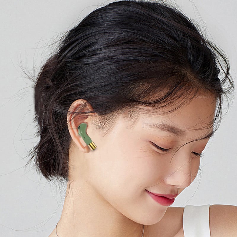 Jaunas TWS Bluetooth austiņas Luksusa Retro HiFi Super Bass vadu austiņu austiņas auss monitora austiņas ar mikrofonu sporta spēļu austiņām