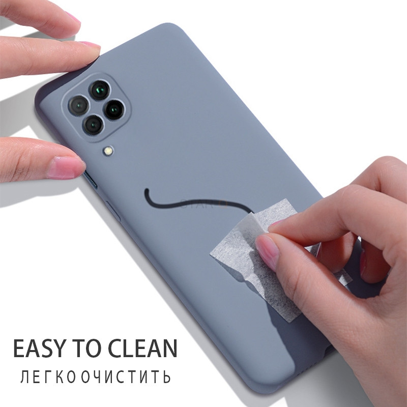 Nova zaštitna maska za telefon od tekućeg silikona za Samsung Galaxy A12 A42 A22 4G 5G Originalna meka stražnja maska A 12 42 2021 2020