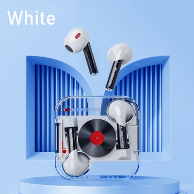 Fashion Transparent Bass Earphone Bluetooth 5.2 Wireless Headphones Gaming/Music Dual Mode Earbuds Αθλητικά αδιάβροχα ακουστικά ENC