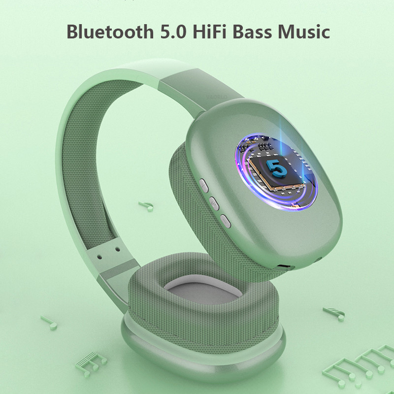 Uus Bluetooth 5.0 juhtmeta kõrvaklapid Hi-Fi stereo-basskõrvaklapid HD-mikrofoniga spordimüra summutav mängupeakomplekt Xiaomi jaoks