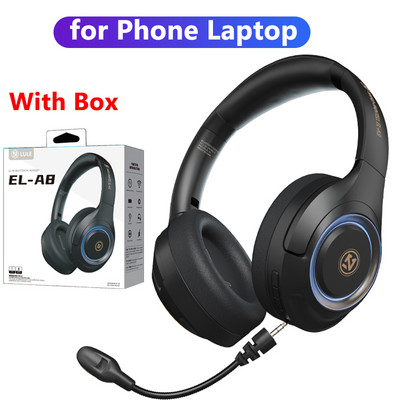 Nove slušalice za igrice Bluetooth 5.1 HIFI Stereo Bas Igra Slušalice TF kartica s mikrofonom Sklopive sportske slušalice za PS4 PC prijenosno računalo