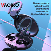 Nové TWS AX9 Športové slúchadlá s ušným háčikom Bluetooth 5.2 Bezdrôtové slúchadlá ENC Slúchadlá s potlačením hluku s mikrofónom a dotykovým herným headsetom