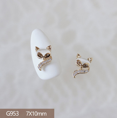 10 komada Luksuzna mašna Medvjed Lizalica Leptir 3D legura Nail Art Cirkon Pearl Metalni dodaci za manikuru Nokti DIY ukrasi Privjesci