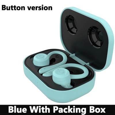 20 stundas atskaņošanas laiks, peldēšana, ūdensnecaurlaidīga Bluetooth austiņa, divējāda nodiluma stila sporta bezvadu austiņas TWS Ipx6 austiņas, stereo