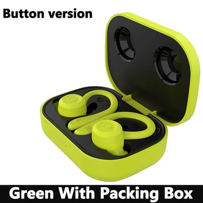 20 stundas atskaņošanas laiks, peldēšana, ūdensnecaurlaidīga Bluetooth austiņa, divējāda nodiluma stila sporta bezvadu austiņas TWS Ipx6 austiņas, stereo