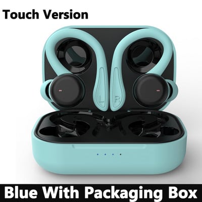 20 stundas atskaņošanas laiks, peldēšana, ūdensnecaurlaidīga Bluetooth austiņa, divējāda nodiluma stila sporta bezvadu austiņas TWS Ipx6 austiņas, stereo