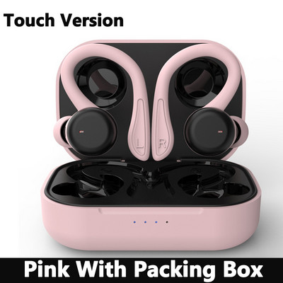 20 stundas atskaņošanas laiks, peldēšana, ūdensnecaurlaidīga Bluetooth austiņa, divējāda nodiluma stila sporta bezvadu austiņas TWS Ipx6 austiņas, stereo