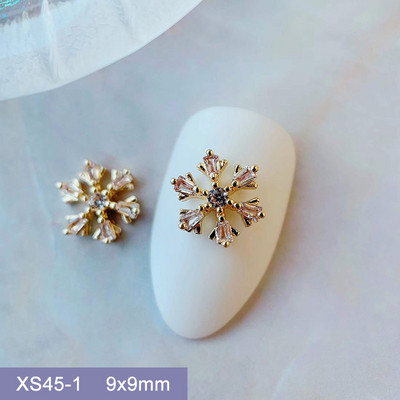 10τμχ MG204 Χριστουγεννιάτικο στεφάνι Γιρλάντα Ζιργκόν Νυχιών Κρύσταλλα Κοσμήματα στρας Νύχια Αξεσουάρ Προμήθειες Διακοσμήσεις Γούρια