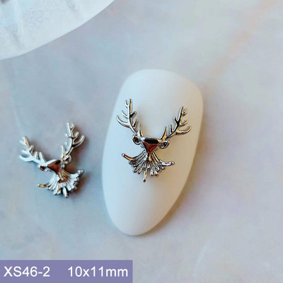 10τμχ MG204 Χριστουγεννιάτικο στεφάνι Γιρλάντα Ζιργκόν Νυχιών Κρύσταλλα Κοσμήματα στρας Νύχια Αξεσουάρ Προμήθειες Διακοσμήσεις Γούρια