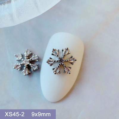 10τμχ MG204 Χριστουγεννιάτικο στεφάνι Γιρλάντα Ζιργκόν Νυχιών Κρύσταλλα Κοσμήματα στρας Νύχια Αξεσουάρ Προμήθειες Διακοσμήσεις Γούρια