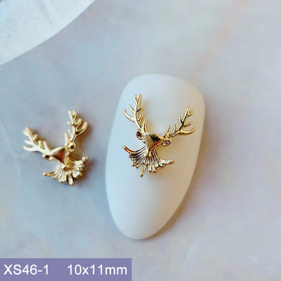 10τμχ MG204 Χριστουγεννιάτικο στεφάνι Γιρλάντα Ζιργκόν Νυχιών Κρύσταλλα Κοσμήματα στρας Νύχια Αξεσουάρ Προμήθειες Διακοσμήσεις Γούρια