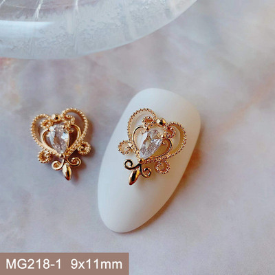 10τμχ MG204 Χριστουγεννιάτικο στεφάνι Γιρλάντα Ζιργκόν Νυχιών Κρύσταλλα Κοσμήματα στρας Νύχια Αξεσουάρ Προμήθειες Διακοσμήσεις Γούρια