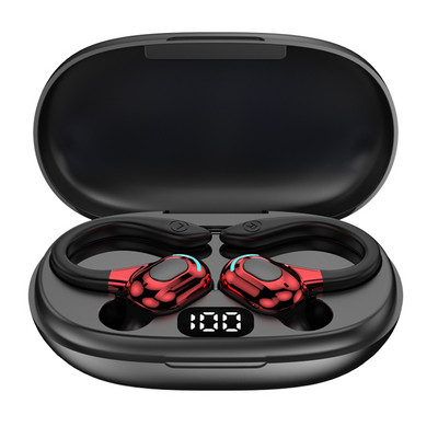 TWS Earbuds bluetooth 5.1 μουσική ασύρματο Ακουστικό Ακουστικό HIFI Bass Sports Earphones Οθόνη LED αδιάβροχο ακουστικό με μικρόφωνο