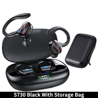 TWS Earbuds bluetooth 5.1 μουσική ασύρματο Ακουστικό Ακουστικό HIFI Bass Sports Earphones Οθόνη LED αδιάβροχο ακουστικό με μικρόφωνο