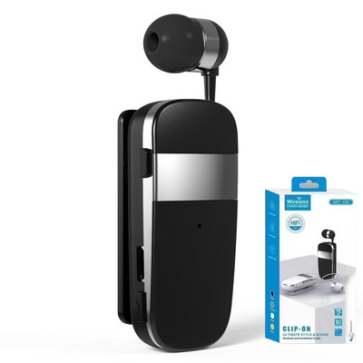 Nove K55 slušalice Bluetooth 5.2 bežične slušalice štipaljka za uho Podsjetnik na vibraciju za dolazni poziv Poslovna slušalica Hands-free slušalice