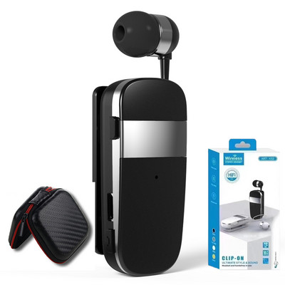 Nove K55 slušalice Bluetooth 5.2 bežične slušalice štipaljka za uho Podsjetnik na vibraciju za dolazni poziv Poslovna slušalica Hands-free slušalice