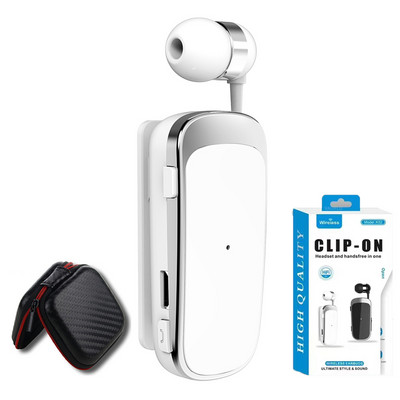 Nove K55 slušalice Bluetooth 5.2 bežične slušalice štipaljka za uho Podsjetnik na vibraciju za dolazni poziv Poslovna slušalica Hands-free slušalice