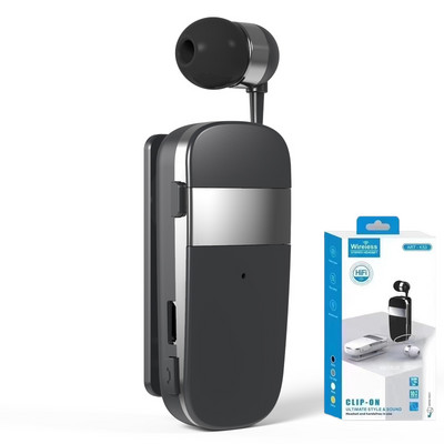 Nove K55 slušalice Bluetooth 5.2 bežične slušalice štipaljka za uho Podsjetnik na vibraciju za dolazni poziv Poslovna slušalica Hands-free slušalice