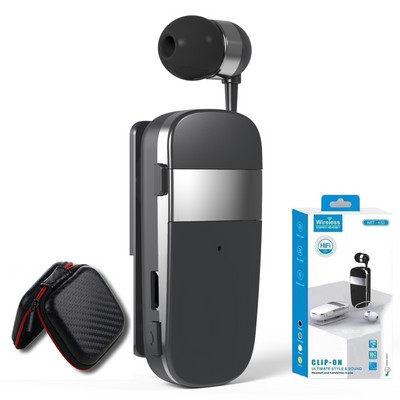 Nove K55 slušalice Bluetooth 5.2 bežične slušalice štipaljka za uho Podsjetnik na vibraciju za dolazni poziv Poslovna slušalica Hands-free slušalice