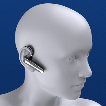 2022 Bluetooth Бизнес слушалки Безжични слушалки със свободни ръце Регулируеми слушалки Спортни водоустойчиви слушалки с микрофон