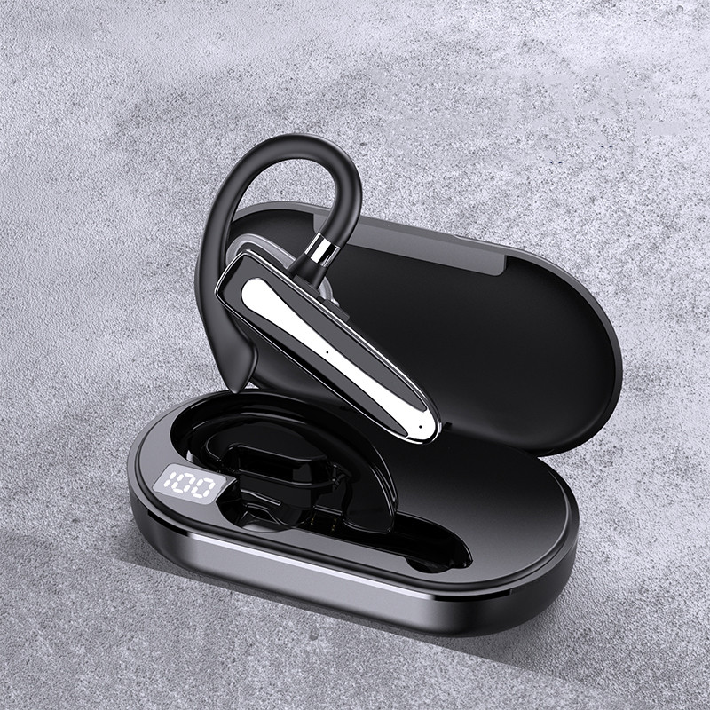 2022 Bluetooth Business Earphone Ασύρματα Hands-free ακουστικά Ear-hook Ρυθμιζόμενα ακουστικά Αθλητικά αδιάβροχα ακουστικά με μικρόφωνο