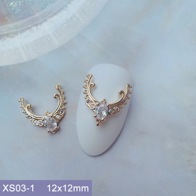 10 buc/lot 3D Love Heart Drop Octogon Colorat Zircon Aliaj Metal Nail Art Manichiura Unghii Accesorii DIY Decoratiuni pentru unghii Charms