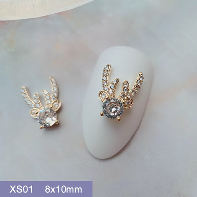 10 buc/lot 3D Love Heart Drop Octogon Colorat Zircon Aliaj Metal Nail Art Manichiura Unghii Accesorii DIY Decoratiuni pentru unghii Charms