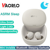ASRM Sleep Wireless Headphones 2,6g Mini Bluetooth Earphone Sound Insulation Ανώδυνα φορώντας ακουστικά Stereo HIFI Sleep Earbuds