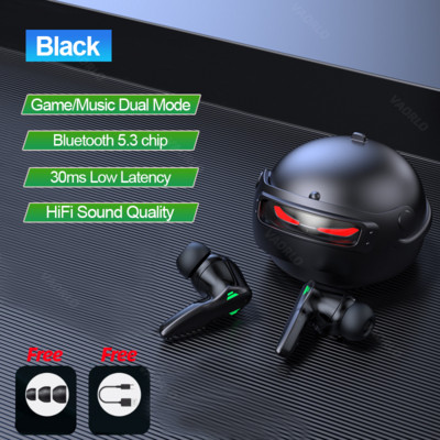 Nove TWS slušalice za igranje Bluetooth 5.3 HIFI bežične slušalice s niskom latencijom, sportske slušalice s poništavanjem buke i mikrofonom za Xiaomi