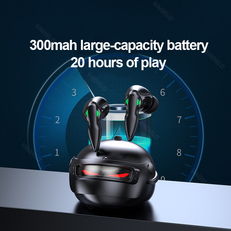 Nove TWS slušalice za igranje Bluetooth 5.3 HIFI bežične slušalice s niskom latencijom, sportske slušalice s poništavanjem buke i mikrofonom za Xiaomi