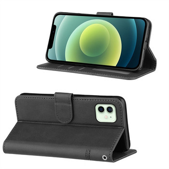 Прост калъф за Motorola Moto G100 G50 G40 G60 G60S G10 G30 G Pure E20 E30 E40 Edge 20 Pro Wallet Card Slot Leather Cover D09F