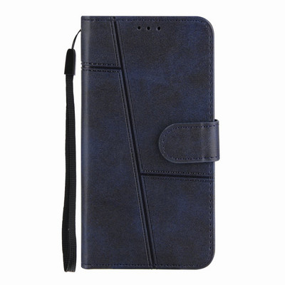 Прост калъф за Motorola Moto G100 G50 G40 G60 G60S G10 G30 G Pure E20 E30 E40 Edge 20 Pro Wallet Card Slot Leather Cover D09F