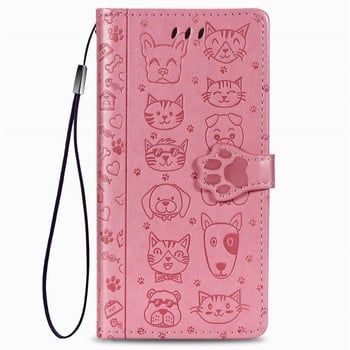 Cat Dog Сладък калъф за Nokia XR20 C20 C21 G50 X100 C1 C100 C200 C21 Plus G10 G20 G11 G21 G300 X10 X20 Wallet Protect Cover D05F