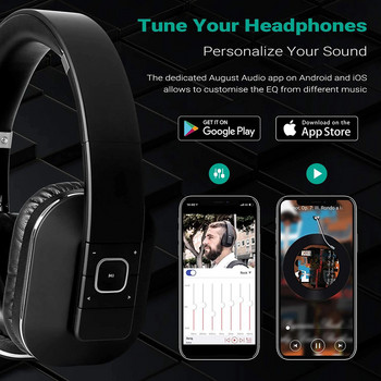Qualcomm aptX CSR Ασύρματα ακουστικά Bass HiFi Music Ακουστικό Bluetooth με HD Ακύρωση θορύβου Υποστήριξη μικροφώνου Aptx-ll Multipoint
