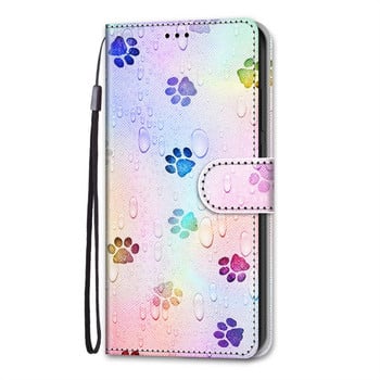 Сладки цветя, котка, куче, флип калъф за Nokia G10 G20 G11 G21 Man Lady Protect Cover D08F