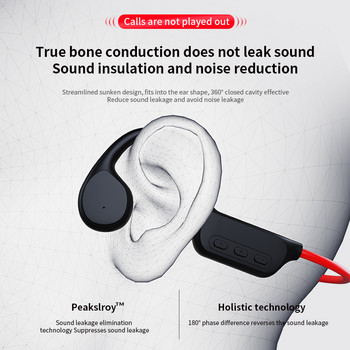 Ακουστικά Bone Conduction Bluetooth 5.3 Sports Swimming IPX8 Αδιάβροχα ασύρματα ακουστικά με 32G μνήμη MP3 Player HIFI headse