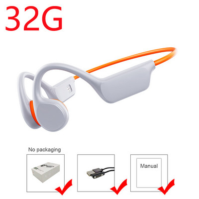 Căști cu conducție osoasă Bluetooth 5.3 Sport înot IPX8 Căști fără fir impermeabile cu memorie 32G Player MP3 Headse HIFI