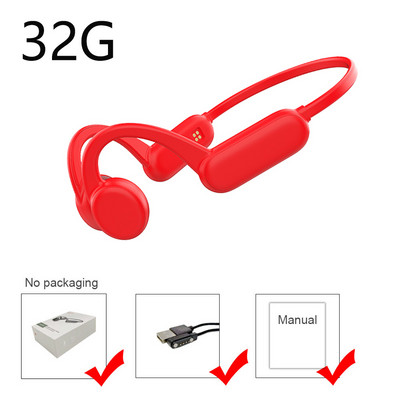 Căști cu conducție osoasă Bluetooth 5.3 Sport înot IPX8 Căști fără fir impermeabile cu memorie 32G Player MP3 Headse HIFI