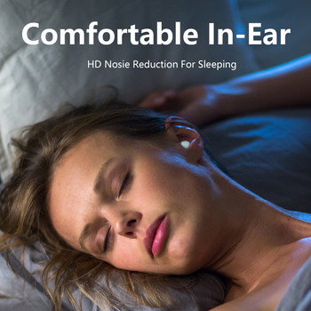 Mini Invisible Bluetooth Earphone TWS ASMR Sleep Wireless Headphones Ακουστικά ακύρωσης θορύβου με μικρόφωνο Painless Wear Earbuds