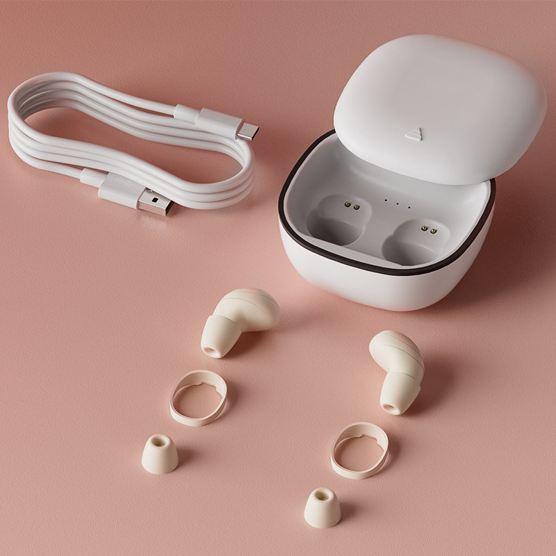 Mini Invisible Bluetooth Earphone TWS ASMR Sleep Wireless Headphones Ακουστικά ακύρωσης θορύβου με μικρόφωνο Painless Wear Earbuds